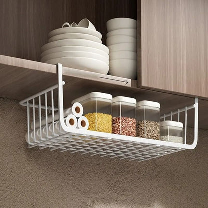 Hanging Iron Storage Net Basket 2