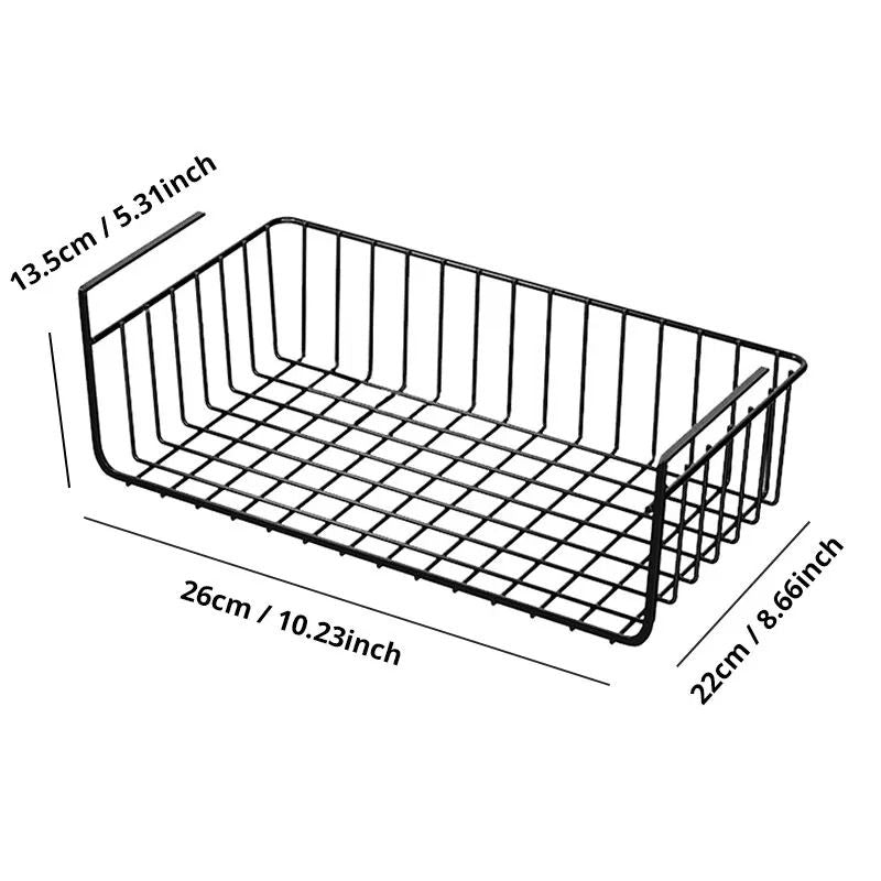 Hanging Iron Storage Net Basket 5