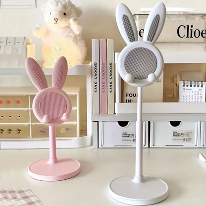 Adjustable, Cute, Bunny, Cartoon, Phone, Stand, Compatible, IPad, IPhone, Kindle, Switch, Tablet