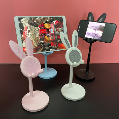Adjustable, Cute, Bunny, Cartoon, Phone, Stand, Compatible, IPad, IPhone, Kindle, Switch, Tablet