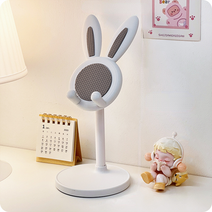 Adjustable, Cute, Bunny, Cartoon, Phone, Stand, Compatible, IPad, IPhone, Kindle, Switch, Tablet