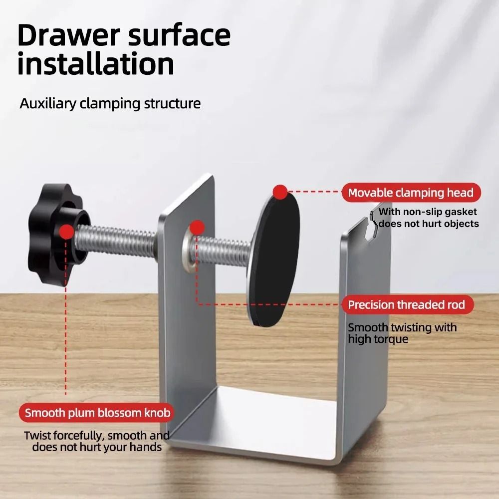Drawer Front Installation Clamps 2 Piece Set 1