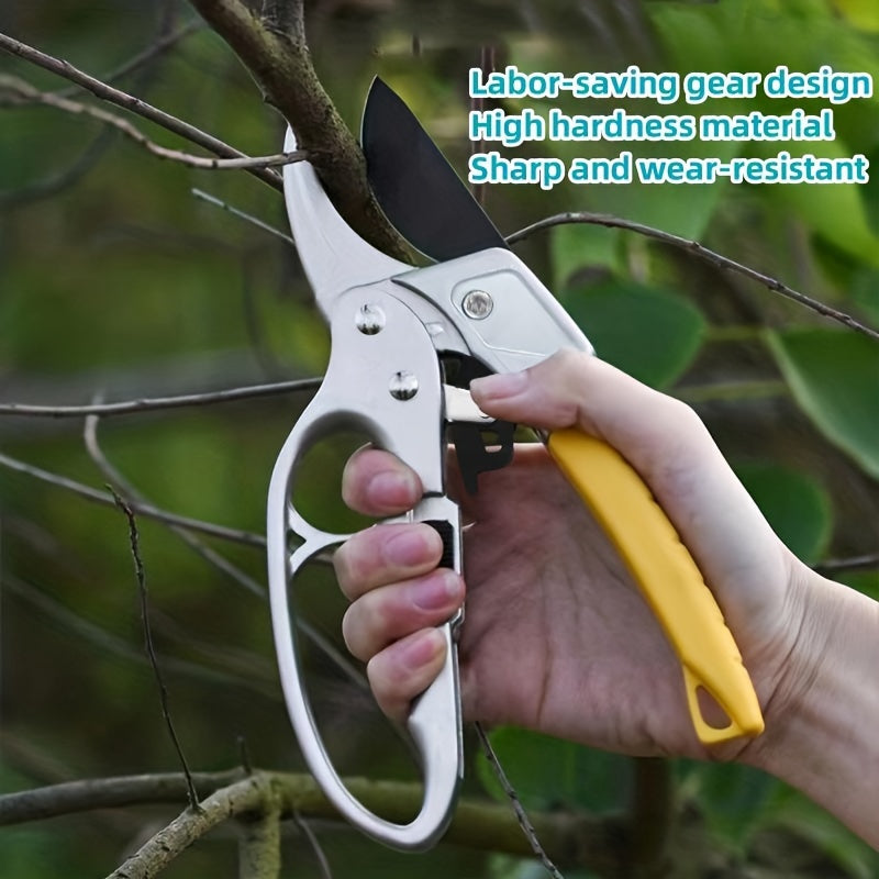 Multifunctional Manual Pruning Tools, High Carbon Steel Garden Scissors, Speed Pruning Shears for Fruit Trees and Veg