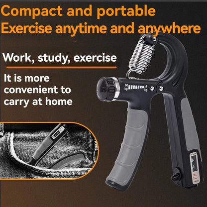 Adjustable Hand Grip Strengthener With Counter 1