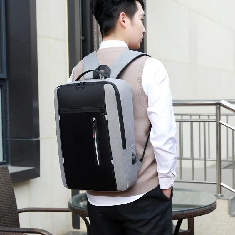 Waterproof Business Backpack With USB Charging Port 5