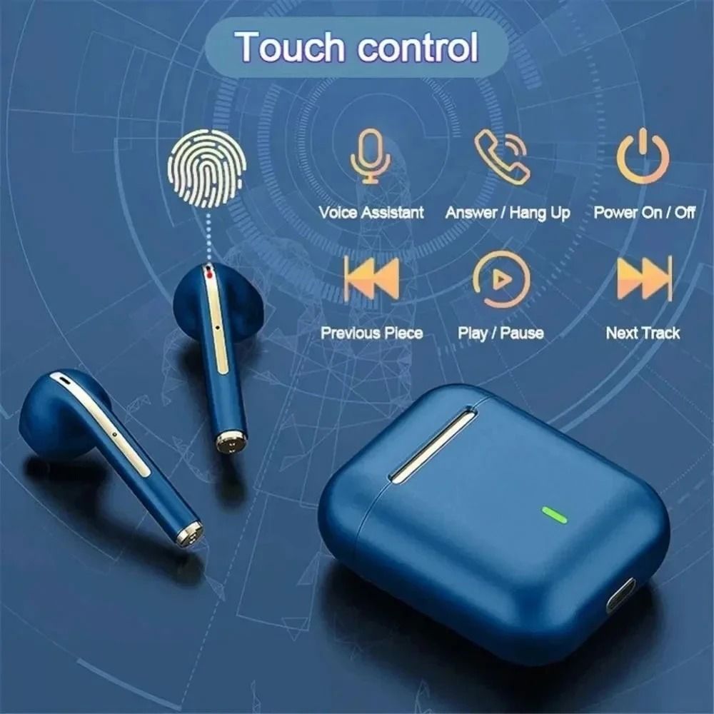 In Ear Bluetooth Earbuds With Waterproof Design And Touch Control 2