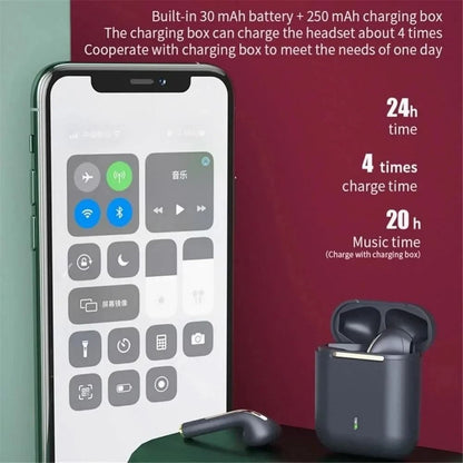 In Ear Bluetooth Earbuds with Waterproof Design and Touch Control
