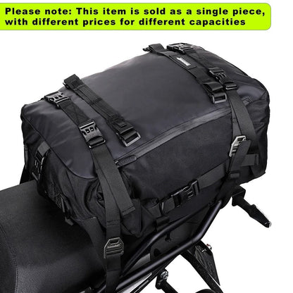 Motorcycle Waterproof Side Bag  Rear Seat Luggage 10L  20L  30L 2