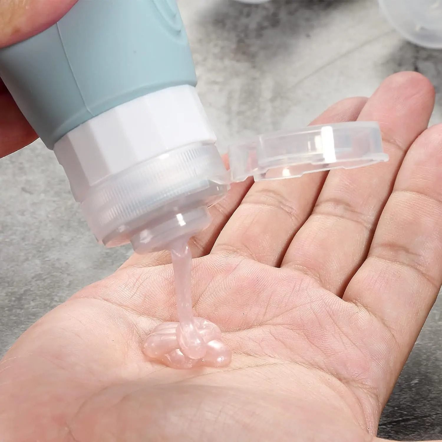 Silicone Travel Refillable Bottle Set 90ml 5