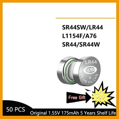 High Capacity LR44 Alkaline Battery Set 9