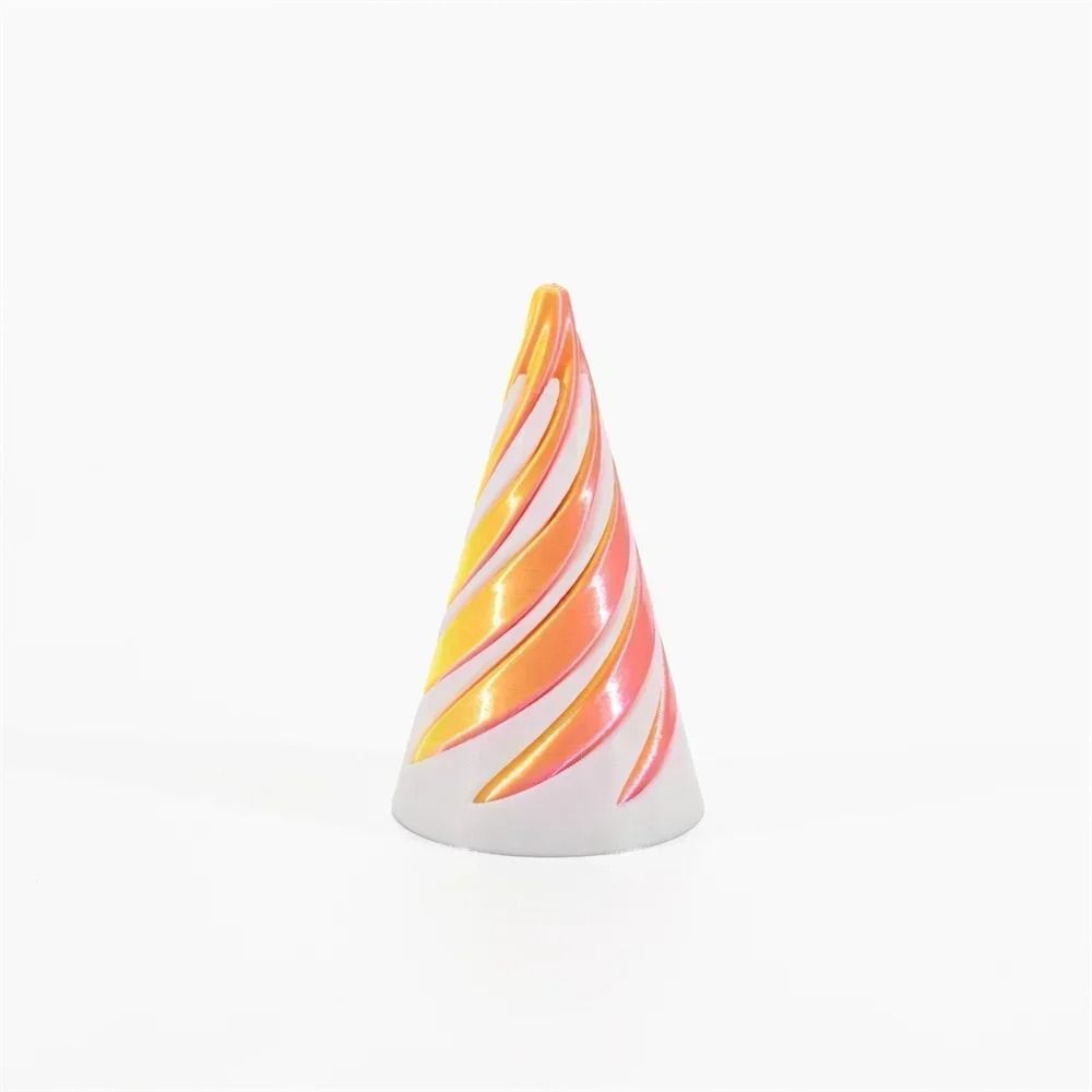 3D Spiral Cone Passthrough Sculpture 10