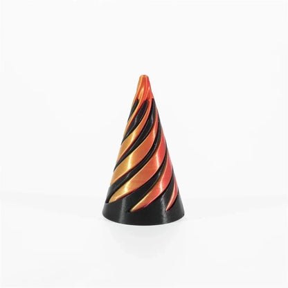 3D Spiral Cone Passthrough Sculpture 7