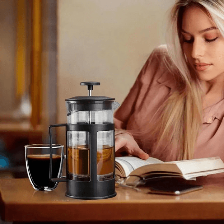BrewMaster Stainless Steel Tea And Coffee Maker With Built In Filter 3