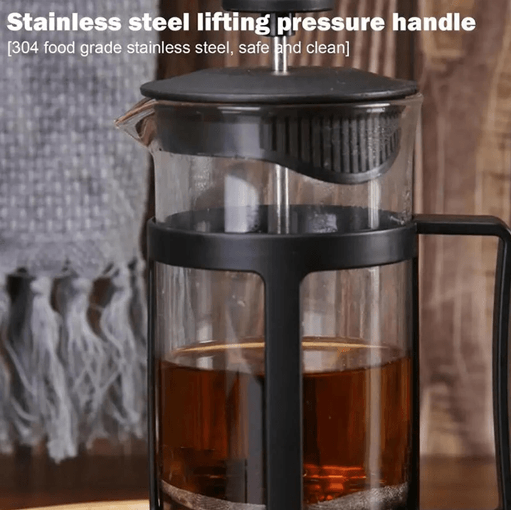 BrewMaster Stainless Steel Tea And Coffee Maker With Built In Filter 4