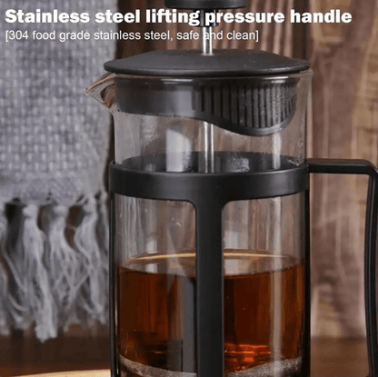 BrewMaster Stainless Steel Tea And Coffee Maker With Built In Filter 4
