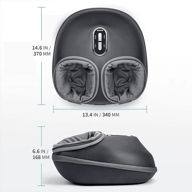 Nekteck Heated Shiatsu Foot Massager With Air Compression And Deep Kneading Therapy 6