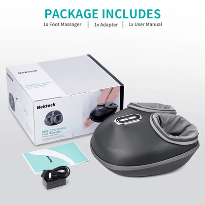 Nekteck Heated Shiatsu Foot Massager With Air Compression And Deep Kneading Therapy 7