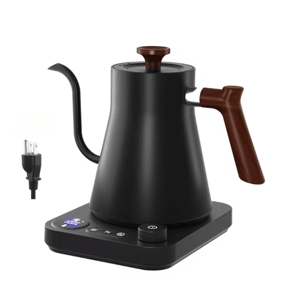 SmartPour Electric Gooseneck Kettle With Temperature Control And Rapid Heating For Coffee And Tea L 3
