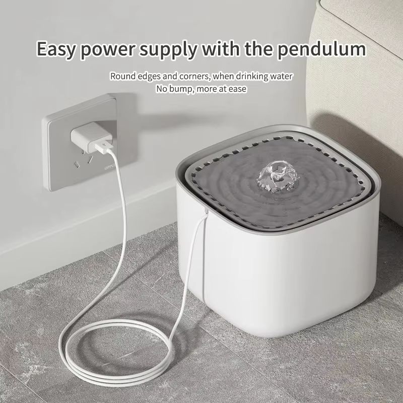 3L Smart Pet Water Fountain  Automatic USB Cat Water Dispenser With Quiet Circulating Filter  Motio 2
