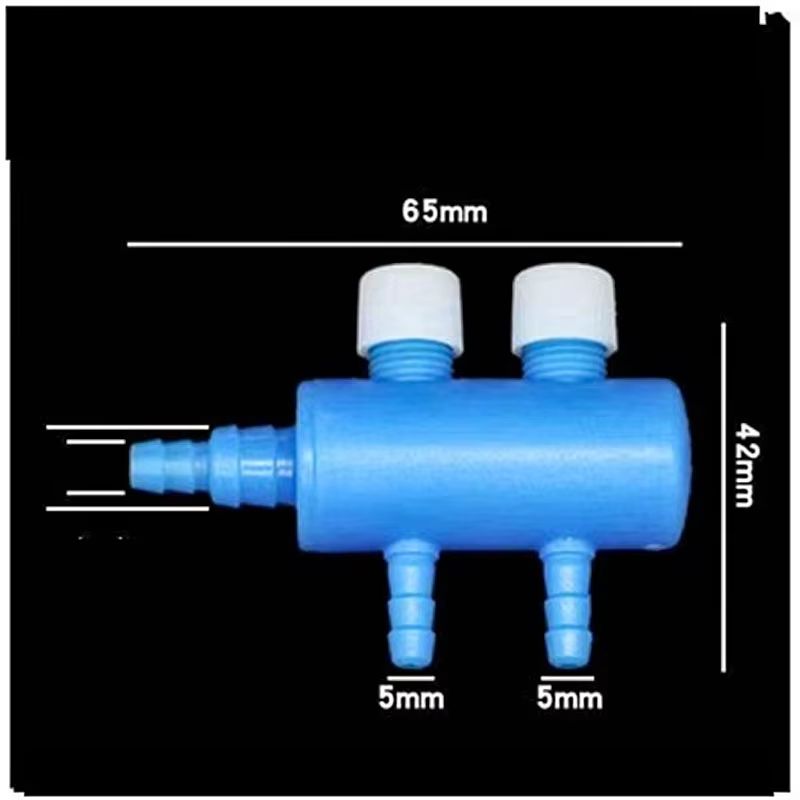 Aquarium Air Flow Control Valve Splitter  Precision Oxygen Distributor For Fish Tanks  Pumps 6
