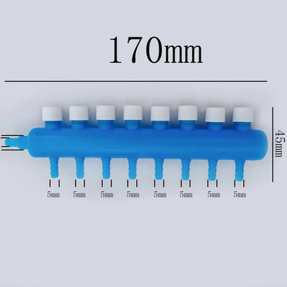 Aquarium Air Flow Control Valve Splitter  Precision Oxygen Distributor For Fish Tanks  Pumps 7