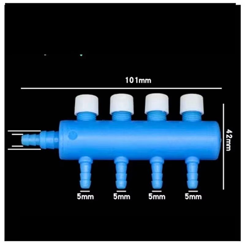 Aquarium Air Flow Control Valve Splitter  Precision Oxygen Distributor For Fish Tanks  Pumps 9