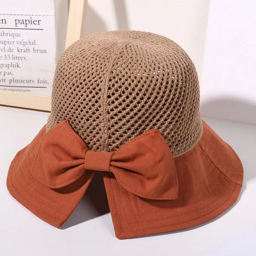 Summer Womens UV Protection Bucket Hat  Foldable Wide Brim Sun Hat With Ponytail Hole For Outdoor A 4