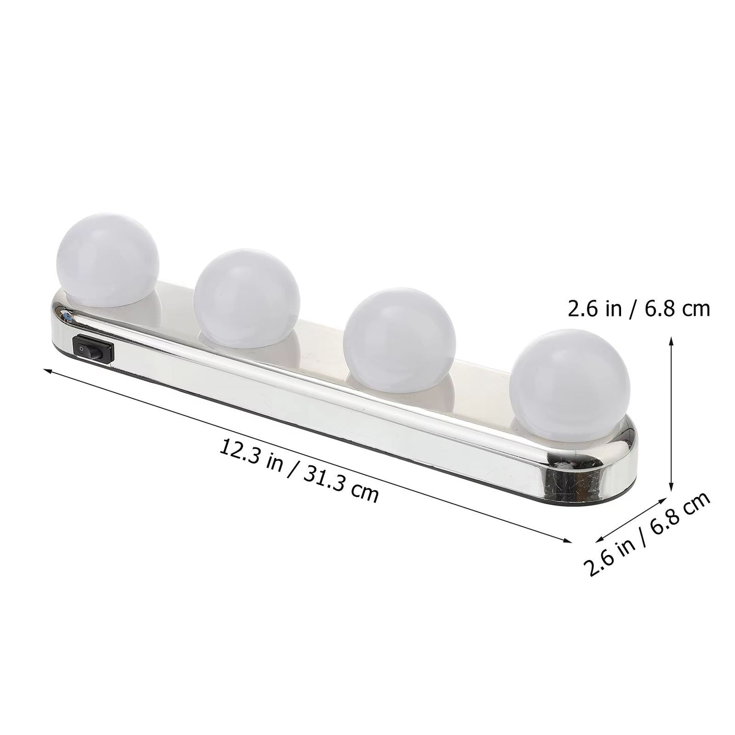 LumiGlow Adjustable Makeup Light With Suction Cup  Portable Vanity Mirror Lamp For Perfect Illumina 1