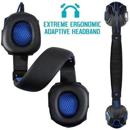 Premium Wired Gaming Headset With 120 Adjustable Mic 4