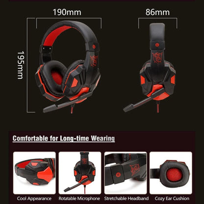 Premium Wired Gaming Headset With 120 Adjustable Mic 5