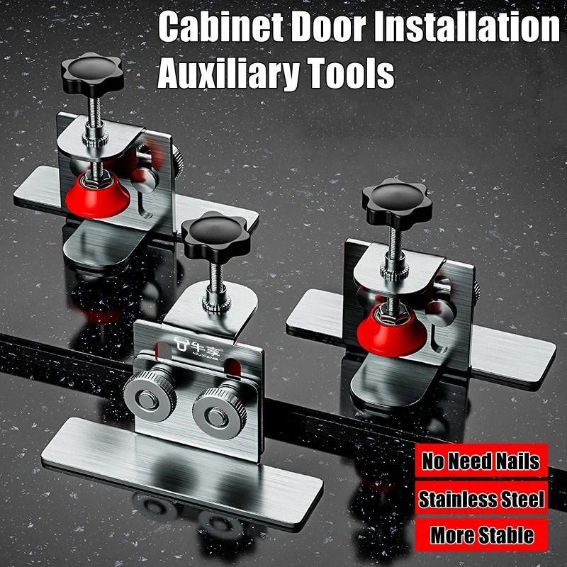 Cabinet Door Mounting Jig Fixture For Easy Cabinet Installation 3