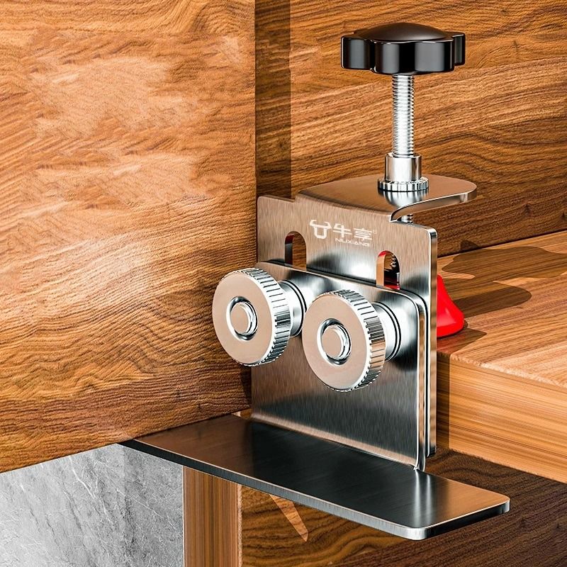 Cabinet Door Mounting Jig Fixture For Easy Cabinet Installation 5