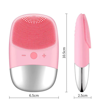 PureGlow Sonic Facial Cleansing Brush  DeepCleaning Electric Face Brush For Radiant Healthy Skin 1