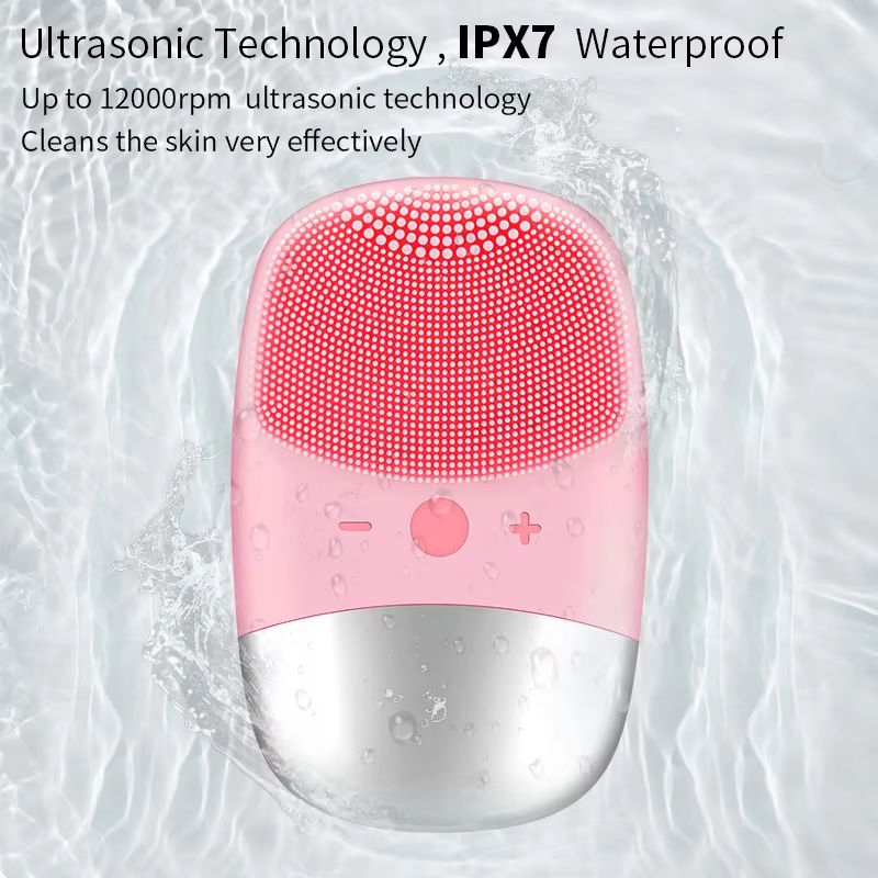 PureGlow Sonic Facial Cleansing Brush  DeepCleaning Electric Face Brush For Radiant Healthy Skin 2
