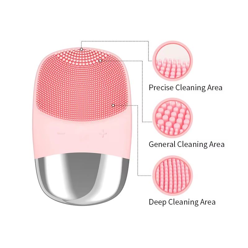 PureGlow Sonic Facial Cleansing Brush  DeepCleaning Electric Face Brush For Radiant Healthy Skin 3