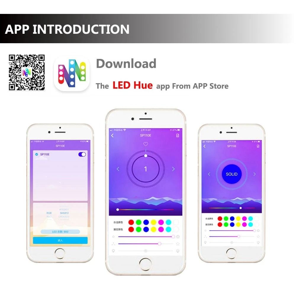 Smart Addressable RGB LED Pixel Ring Kit With Controller 2