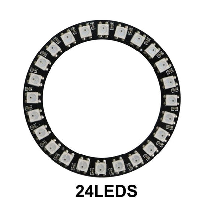 Smart Addressable RGB LED Pixel Ring Kit With Controller 10