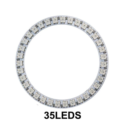 Smart Addressable RGB LED Pixel Ring Kit With Controller 11