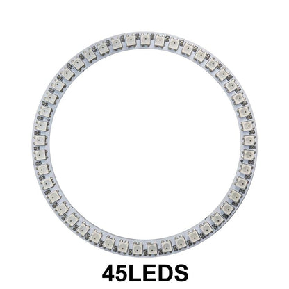 Smart Addressable RGB LED Pixel Ring Kit With Controller 12
