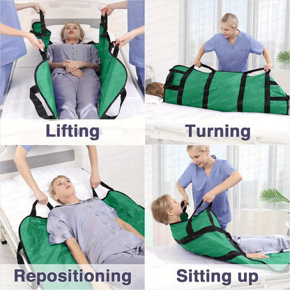 CareEase Patient Transfer & Turning Sheet – Assistive Bed Slide for Disabled, Elderly, and Caregivers