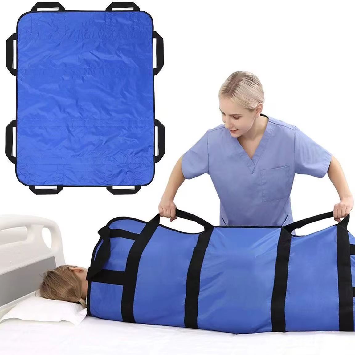 CareEase Patient Transfer  Turning Sheet  Assistive Bed Slide For Disabled Elderly And Caregivers 1