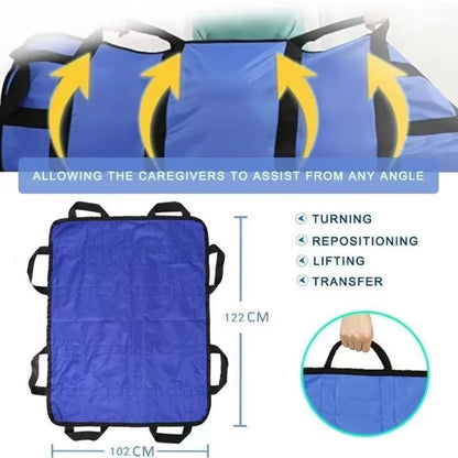 CareEase Patient Transfer  Turning Sheet  Assistive Bed Slide For Disabled Elderly And Caregivers 2