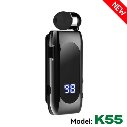 Wireless Business Earphones With LED Display And Noise Cancellation 6
