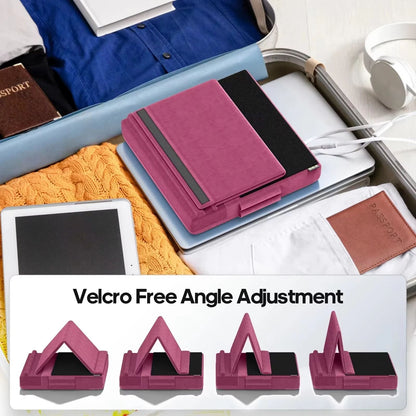 ComfyView Upgraded Tablet Pillow Stand  MultiAngle IPad Holder With Stylus Dock For Lap Bed  Desk 4