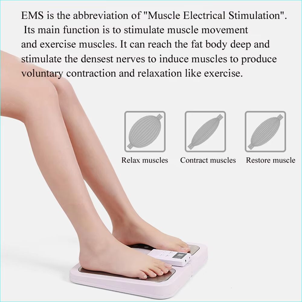 RevivePro EMS Foot Massager  Electric Circulation  Muscle Stimulator With Heat For Feet And Legs 2
