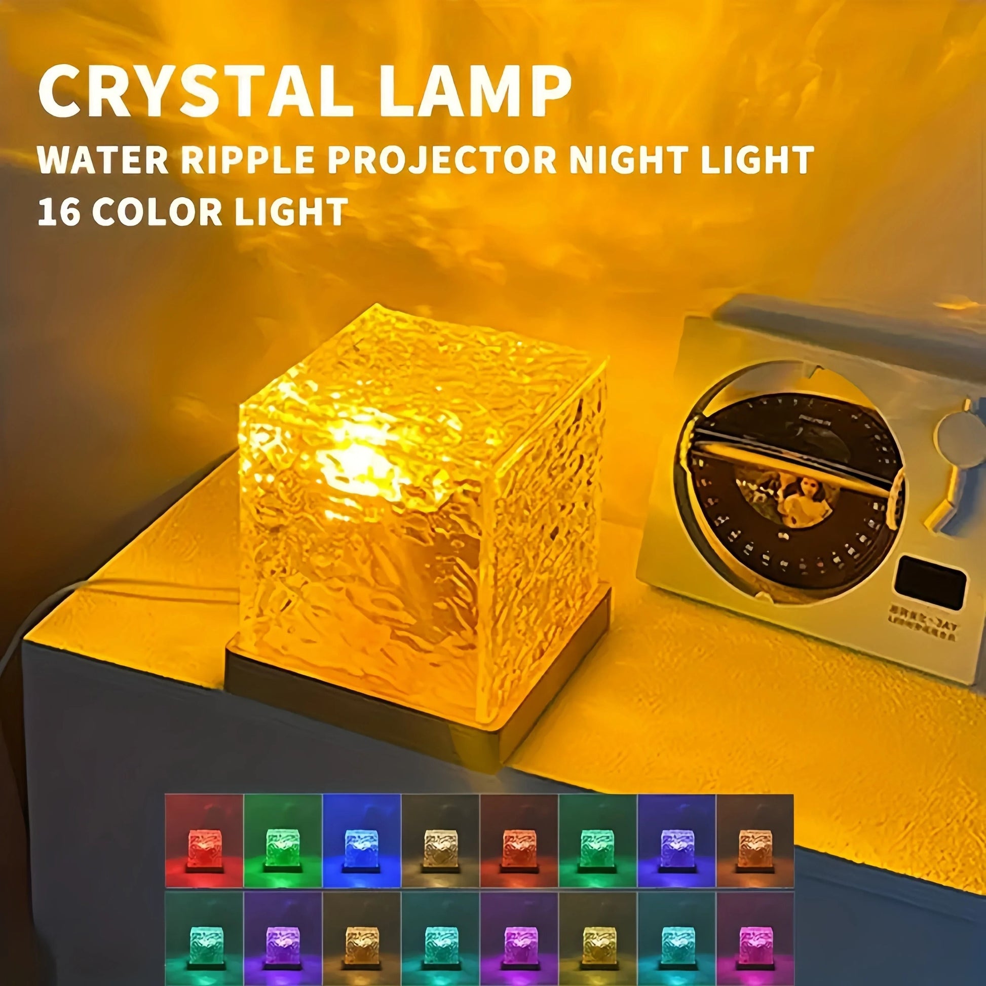 Ocean Wave Aurora Projector Light With Remote And 16 Colors 3