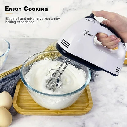 Handheld 7 Speed Electric Dough and Cream Mixer