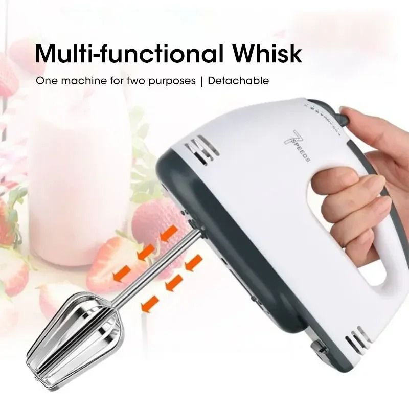 Handheld 7 Speed Electric Dough And Cream Mixer 3
