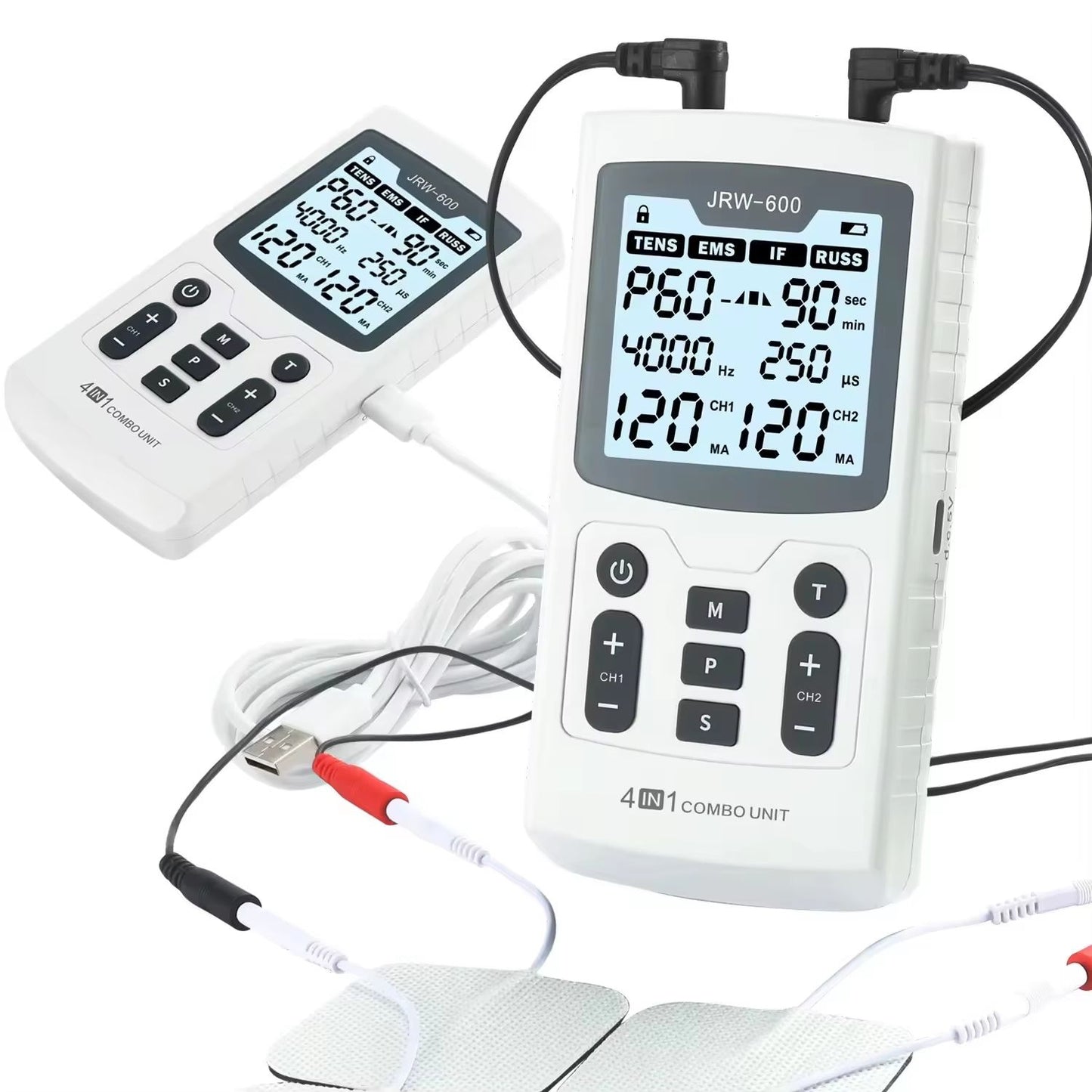 4in1 Electric Muscle Stimulator Physiotherapy Device  Advanced EMS TENS Machine For Pain Relief And 3