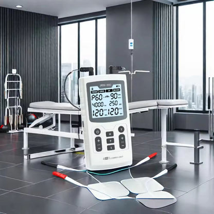 4in1 Electric Muscle Stimulator Physiotherapy Device  Advanced EMS TENS Machine For Pain Relief And 4